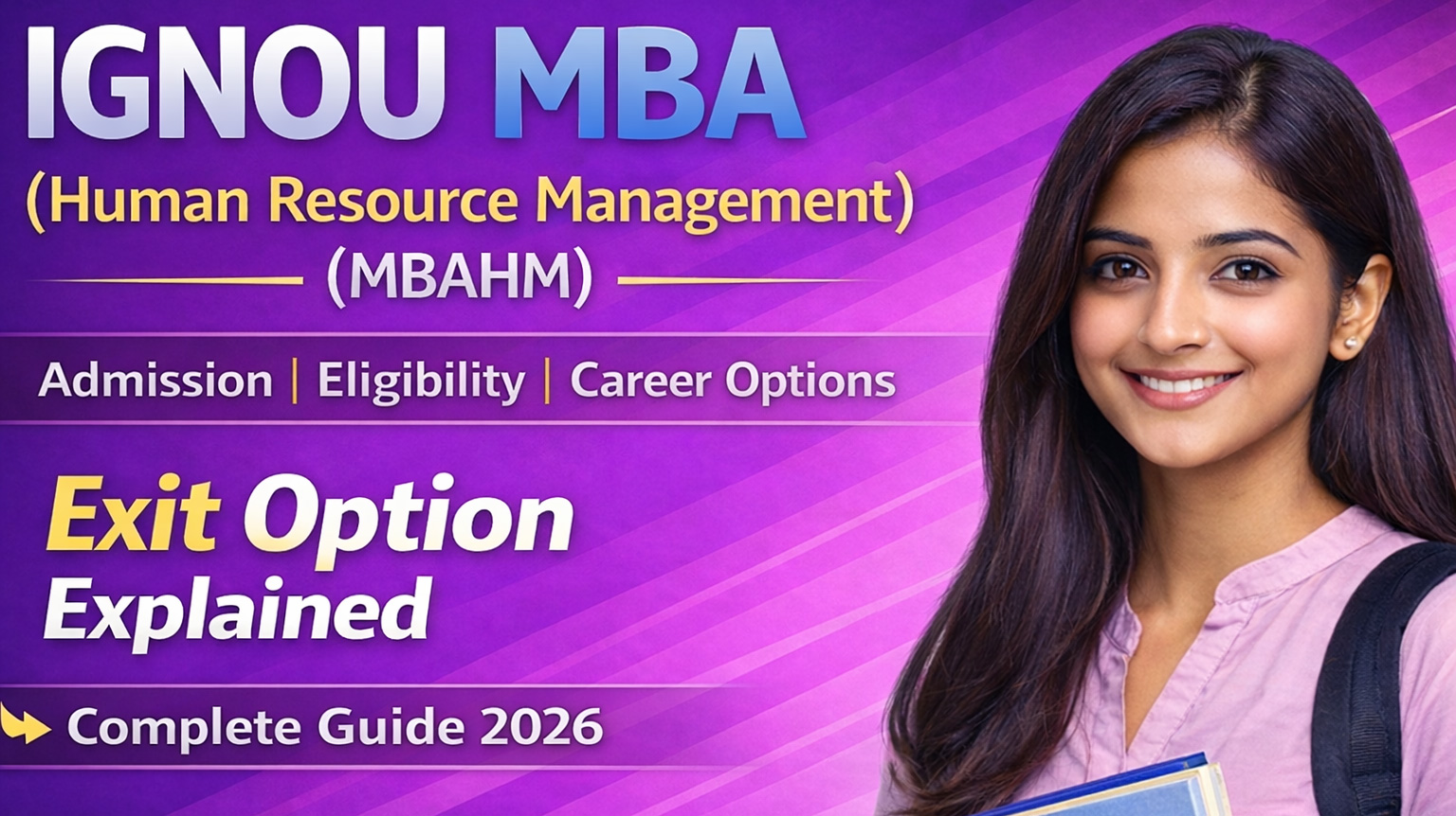 IGNOU MBA in Human Resource Management - Complete Guide 2026